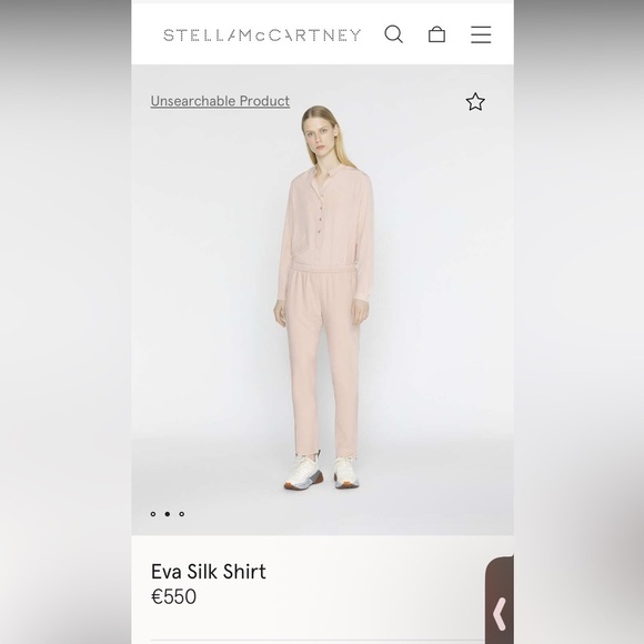 STELLA MCCARTNEY
Eva silk crepe de chine blouse (current on site) - Picture 4 of 4